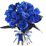 19 роз синих